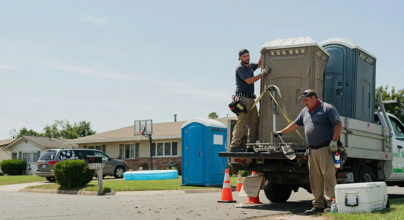Porta Potty Rental in Rombauer, MO near me